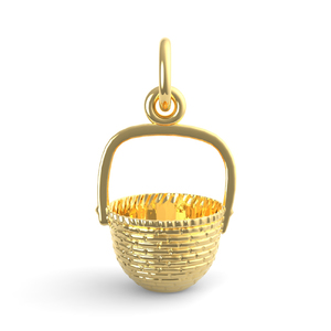 Nantucket Basket Charm 8285 