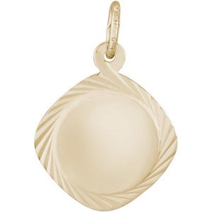 SQUARE DISC ENGRAVABLE