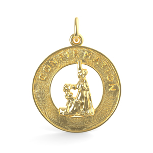 Confirmation Open Disc Charm 3314 