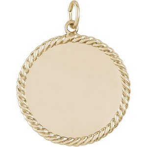 ROPE DISC ENGRAVABLE