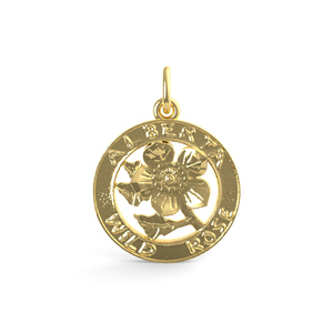 Alberta Wild Rose Charm Style 4203 