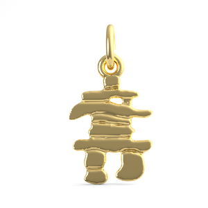 Inukshuk Accent Charm