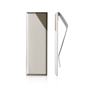 Engravable Equinox Iconic Faceted Money Clip With Cutaway Corner