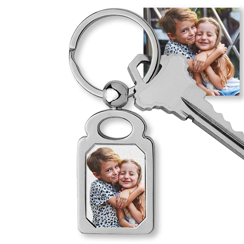 Mary Square Deeply Loved Keychain