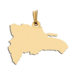 Dominican Republic Pendant or Charm