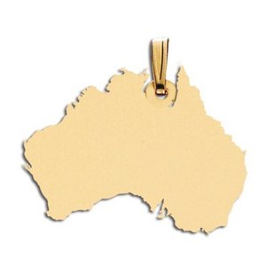 Australia Pendant or Charm
