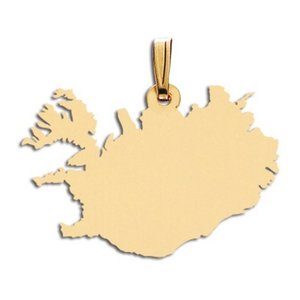Iceland Pendant or Charm