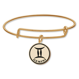 Gemini Symbol Expandable Bracelet