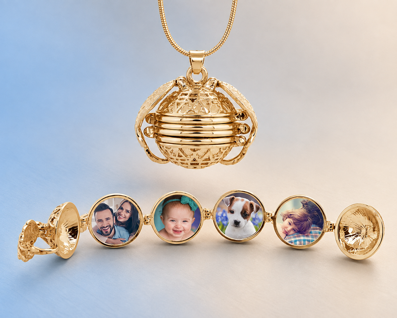 Four Photo Lockets