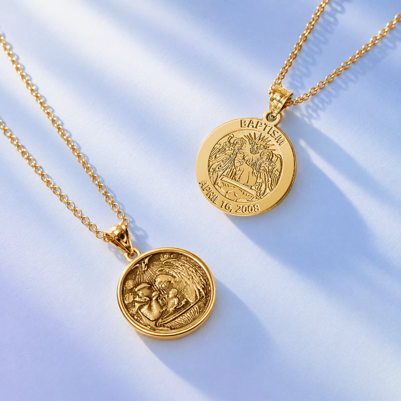 Baptism Medals