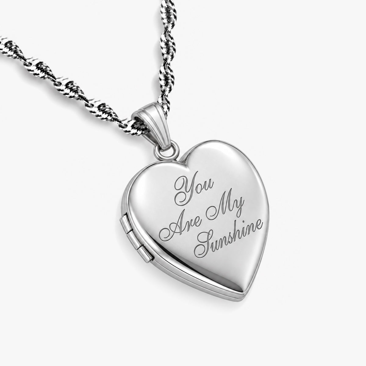 You Are My Sunshine Heart Photo Locket