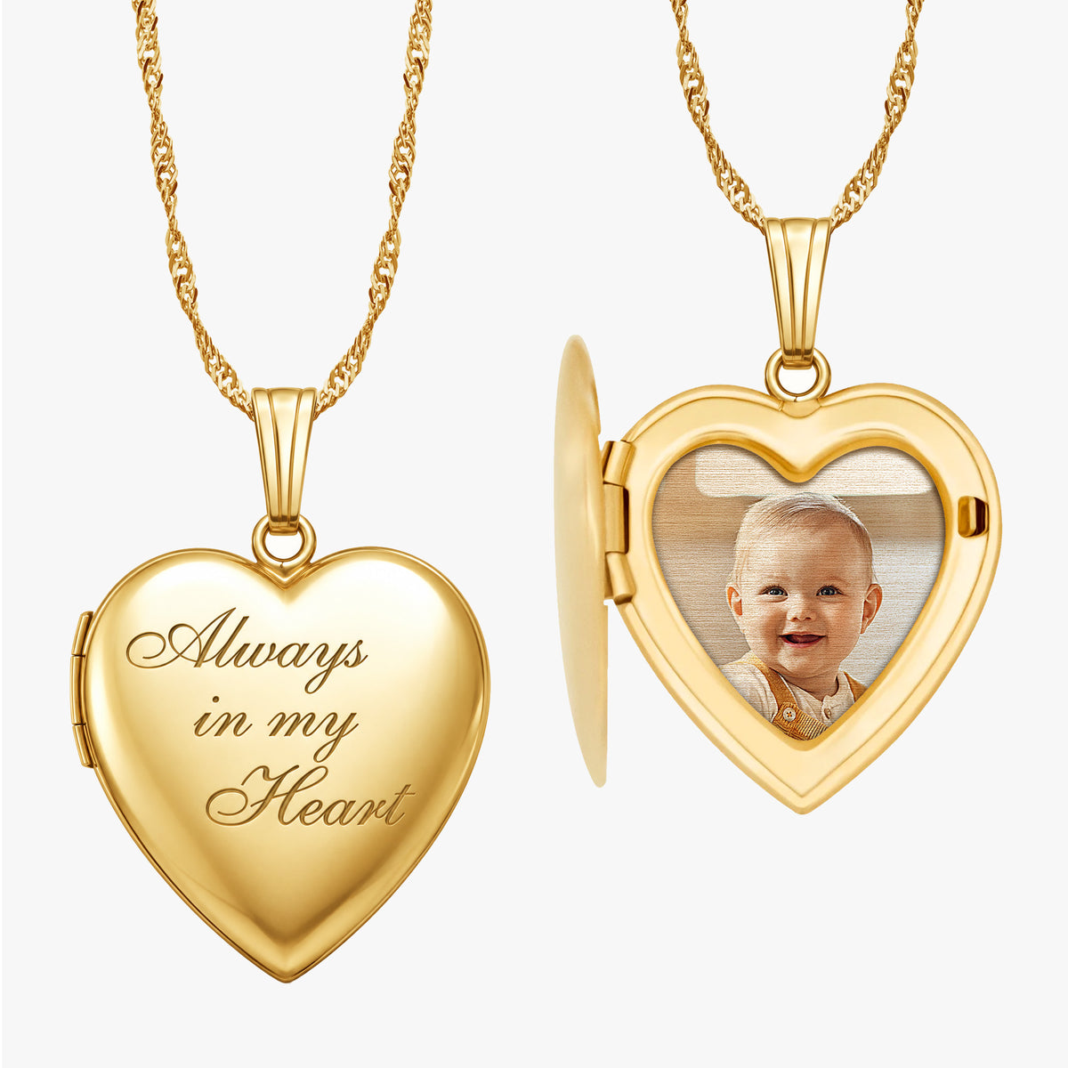 Always In My Heart Photo Locket
