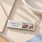 Stainless Steel Slide Out Keepsake Locket - lifestyle