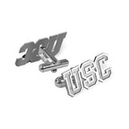 Pair of Usc Block Cufflinks
