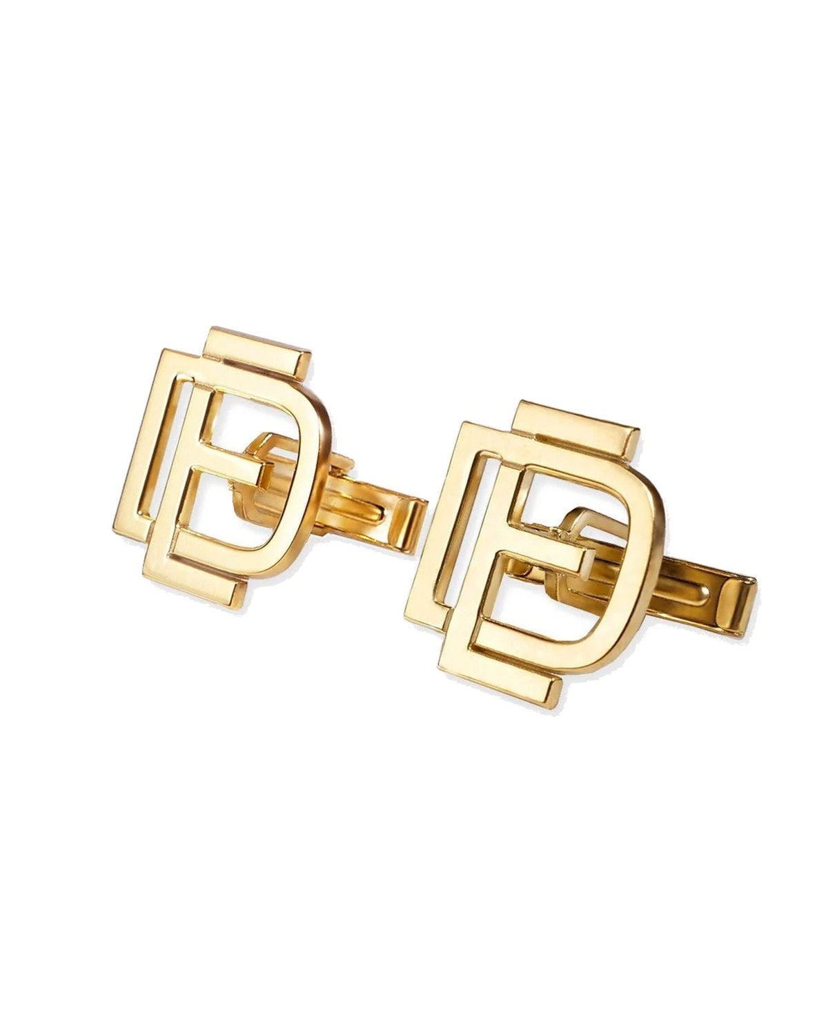 Monogram Overlapping Initial Cufflinks