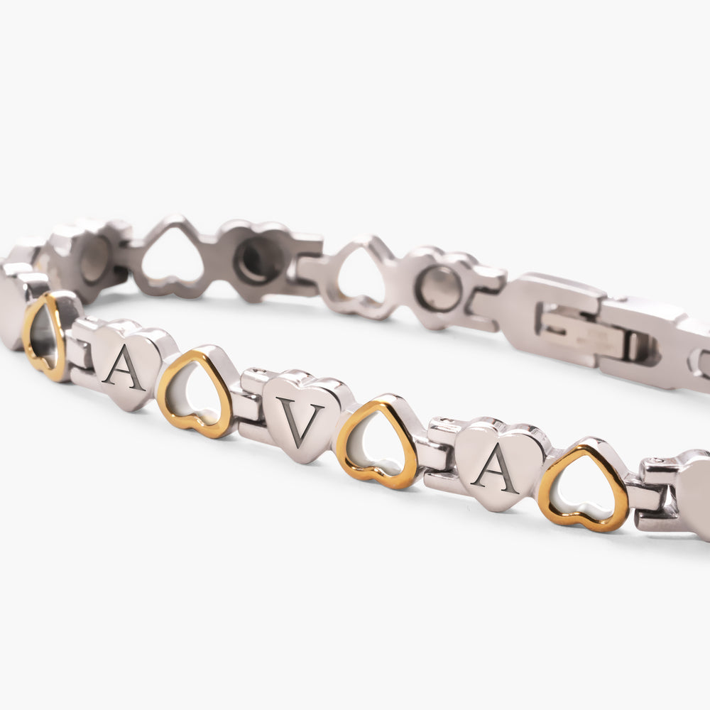 Custom Engraved Sterling Silver Curb Link ID Bracelet