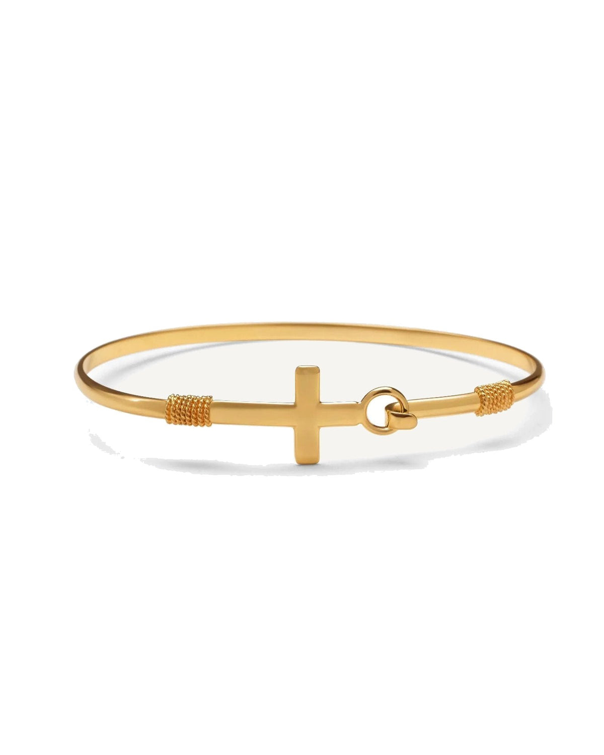 Cross Bangle Bracelet