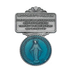 Miraculous Blue Enameled Visor Clip