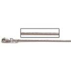 Sterling Silver 1.2mm Round Snake Chain