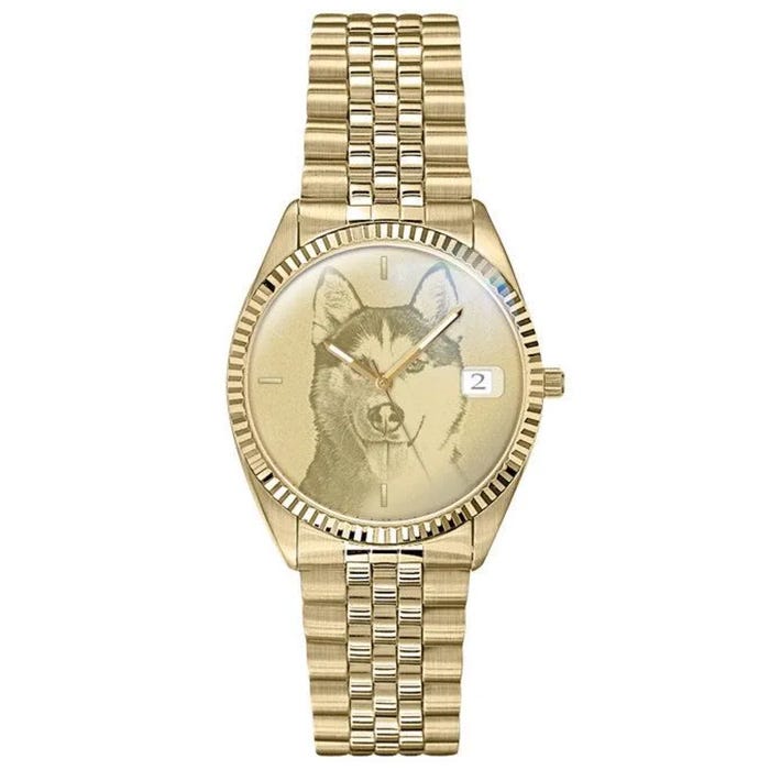 Men’s Custom Swiss QuartzLine Photo Laser Watch