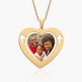 Heart Pendant with Cross Design