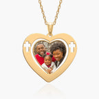 Heart Pendant with Cross Design