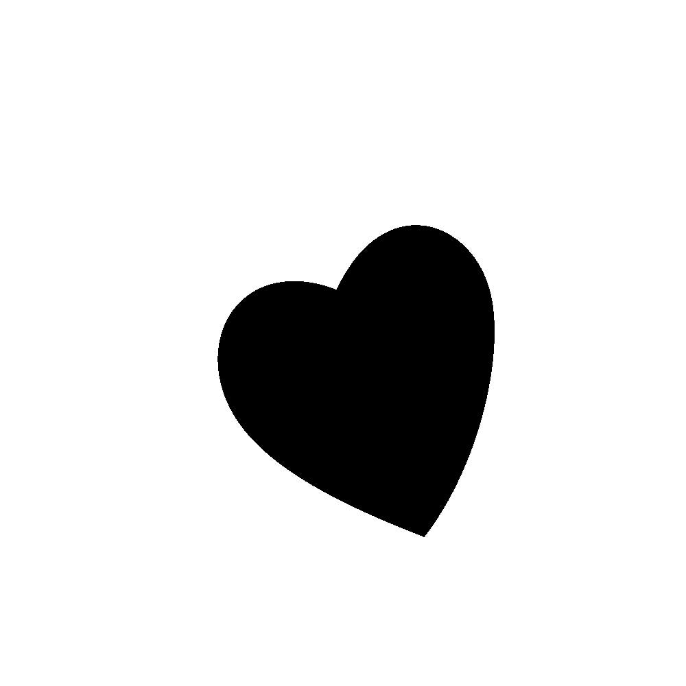 Round with Hearts Cut Inside
