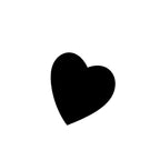 Round with Hearts Cut Inside