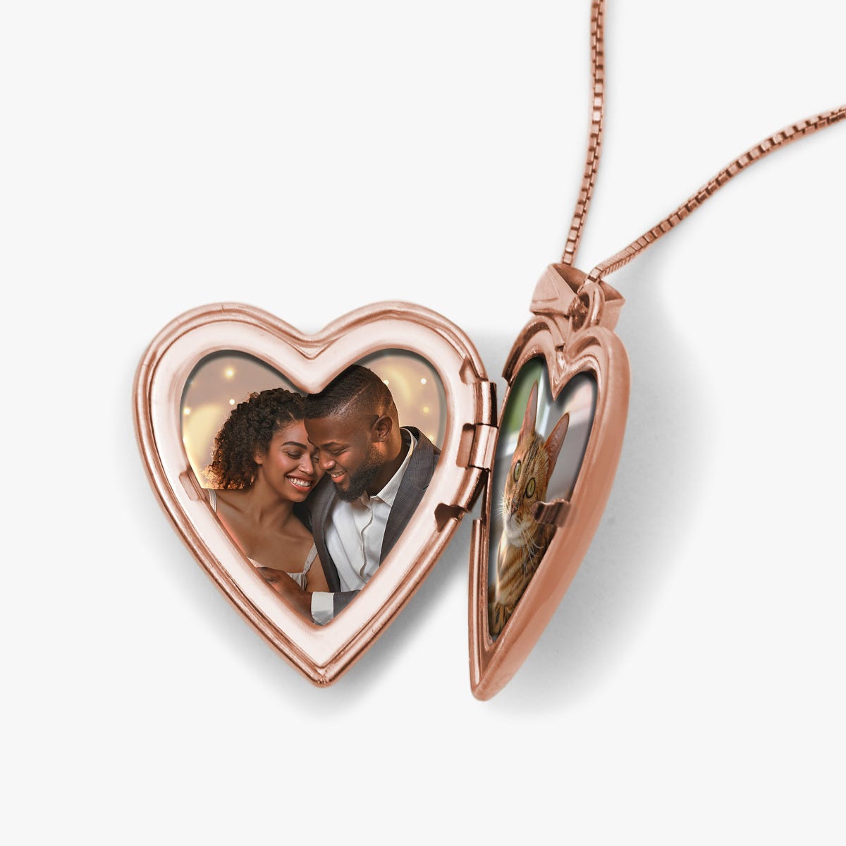 Nana Heart Photo Locket