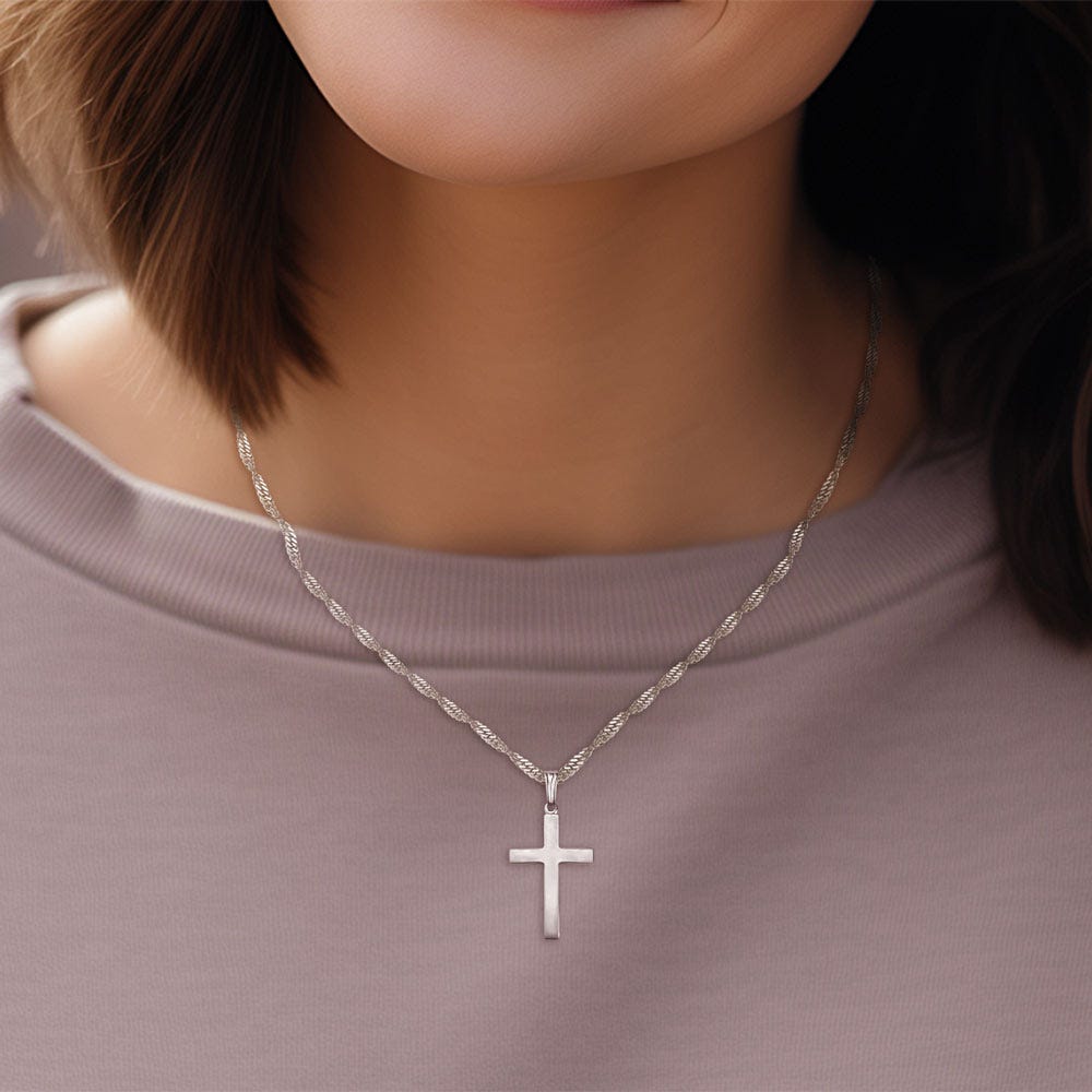 Sterling Silver Cross Pendant