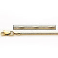 14K Yellow Gold 0.9mm Italian Snake Chain