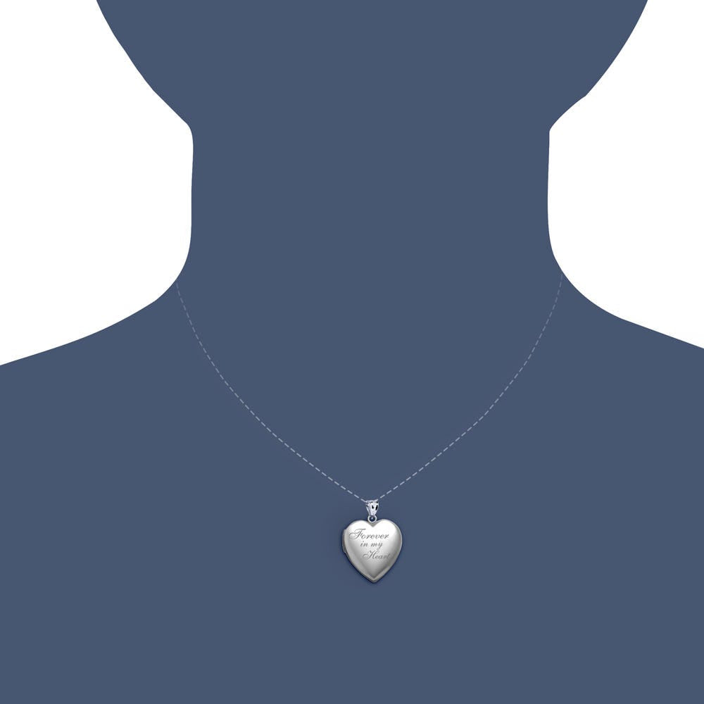 Forever In My Heart Heart Photo Locket