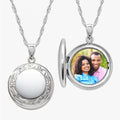 Round Photo Locket