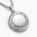 Round Photo Locket