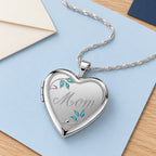Oval Photo Locket - lifestyle