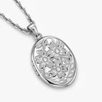 Large Oval Photo Locket
