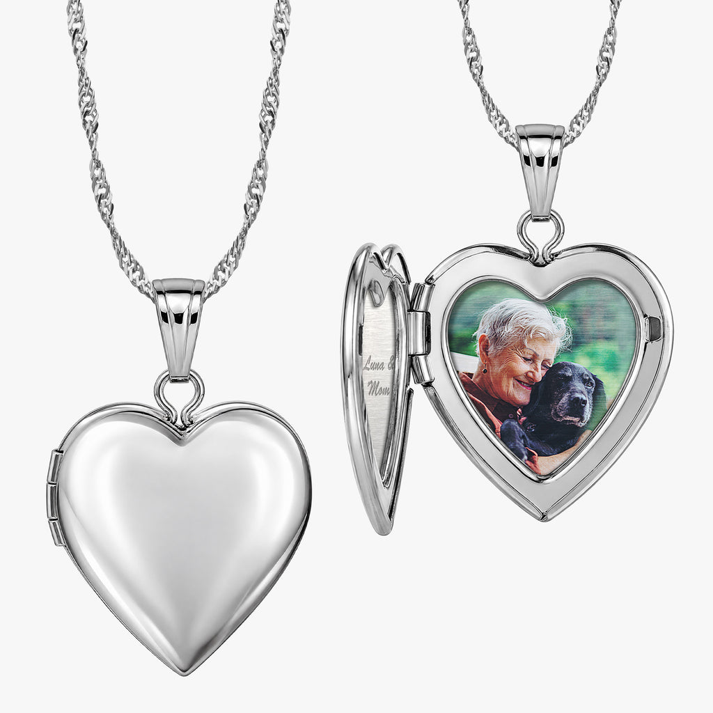 Small Heart Photo Locket