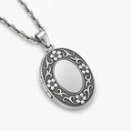 Antique Oval Photo Locket