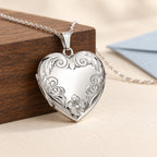 Heart Four Photo Locket - lifestyle