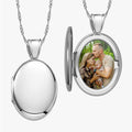 Oval Photo Locket