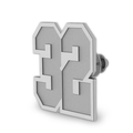 Custom Number Tie Tack