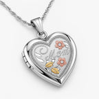 Mom Heart Photo Locket