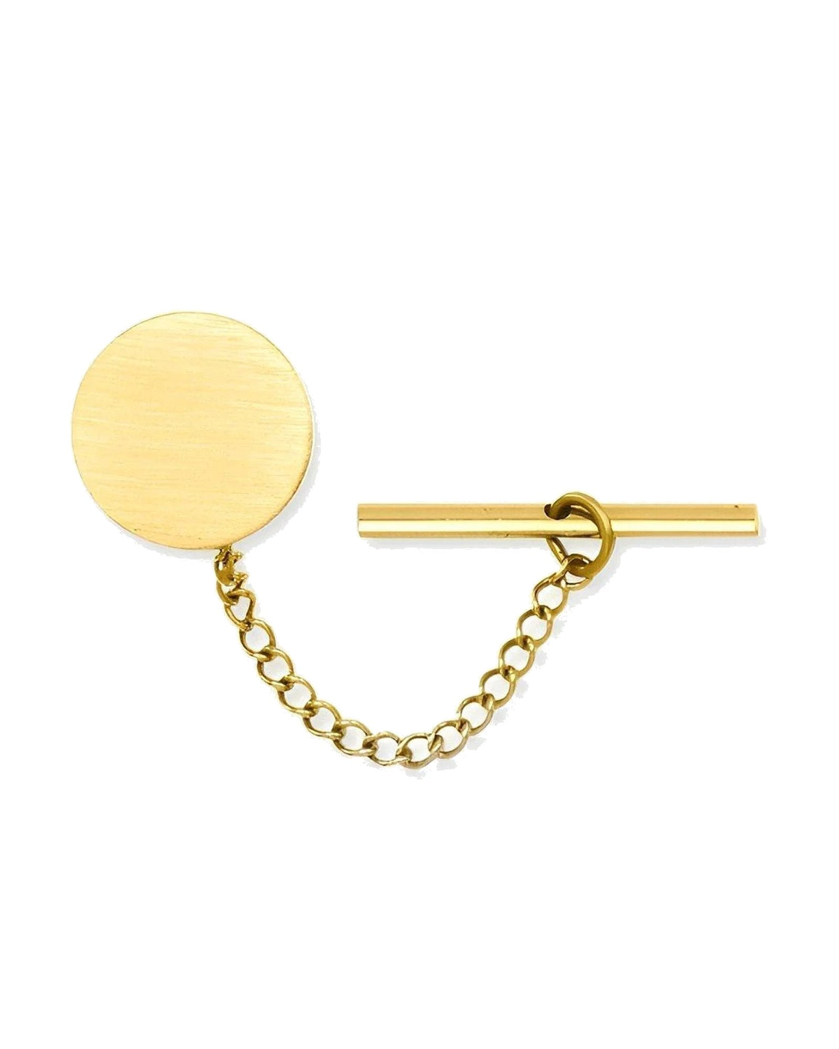 Engravable Round Tie Tack