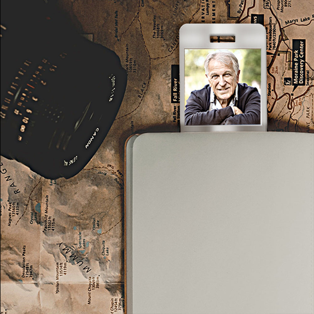 Sterling Silver Photo Engraved Bookmark