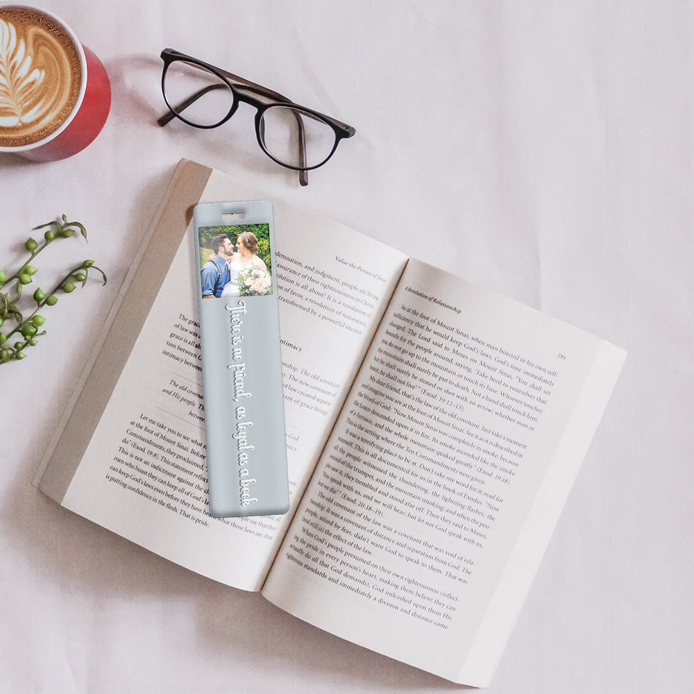Sterling Silver Photo Engraved Bookmark