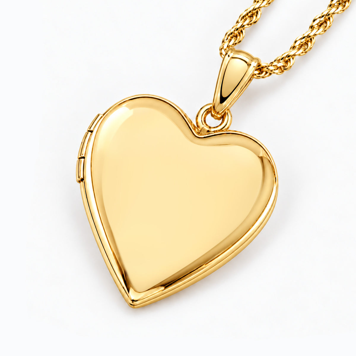 Build Your Own 2-Photo Heart Locket