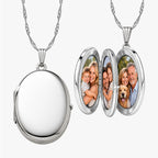 Build Your Own 4 or Four Picture Oval Locket