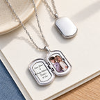 Build Your Own- 2-Picture Dog Tag Locket - lifestyle