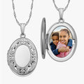 Small Oval Photo Locket