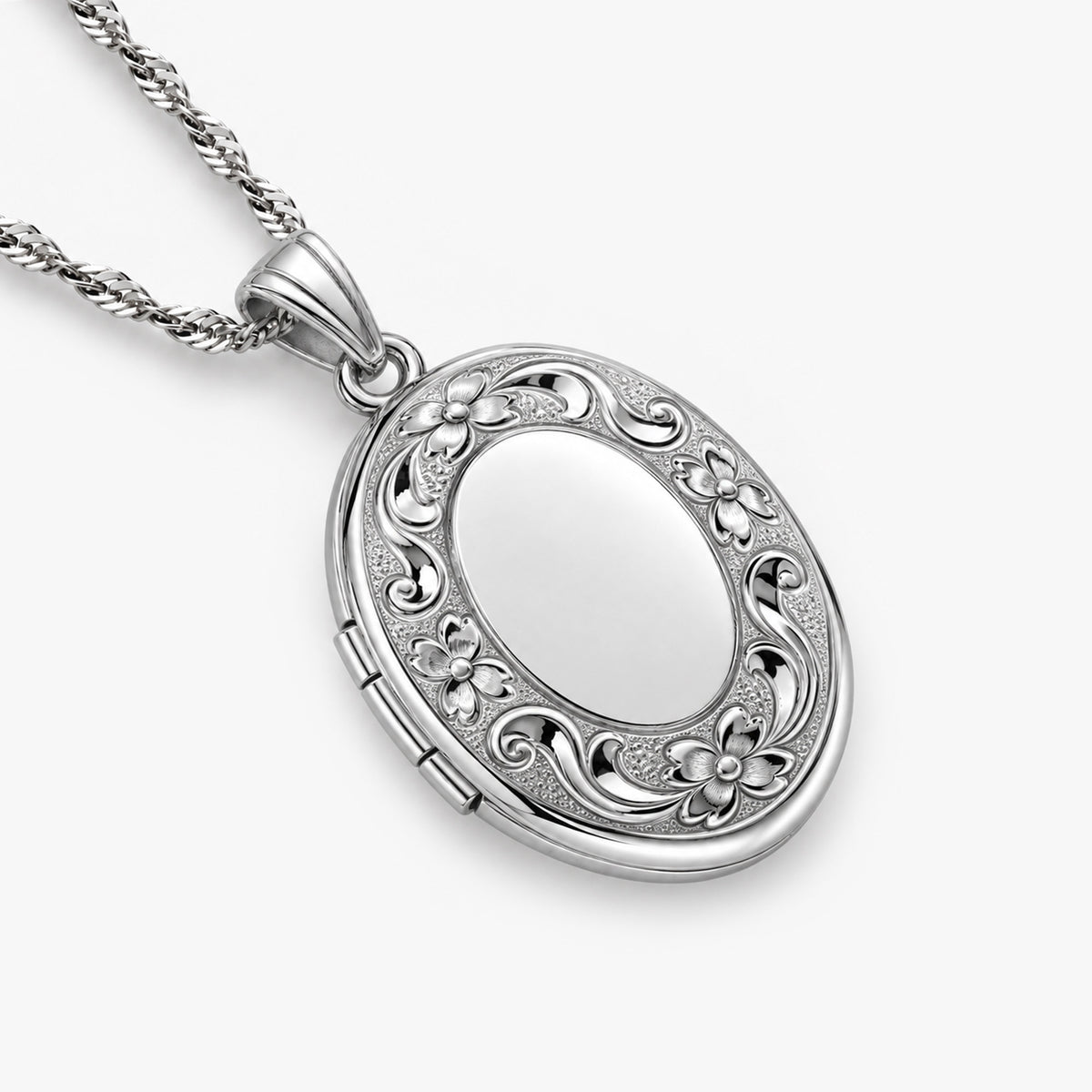 Small Oval Photo Locket